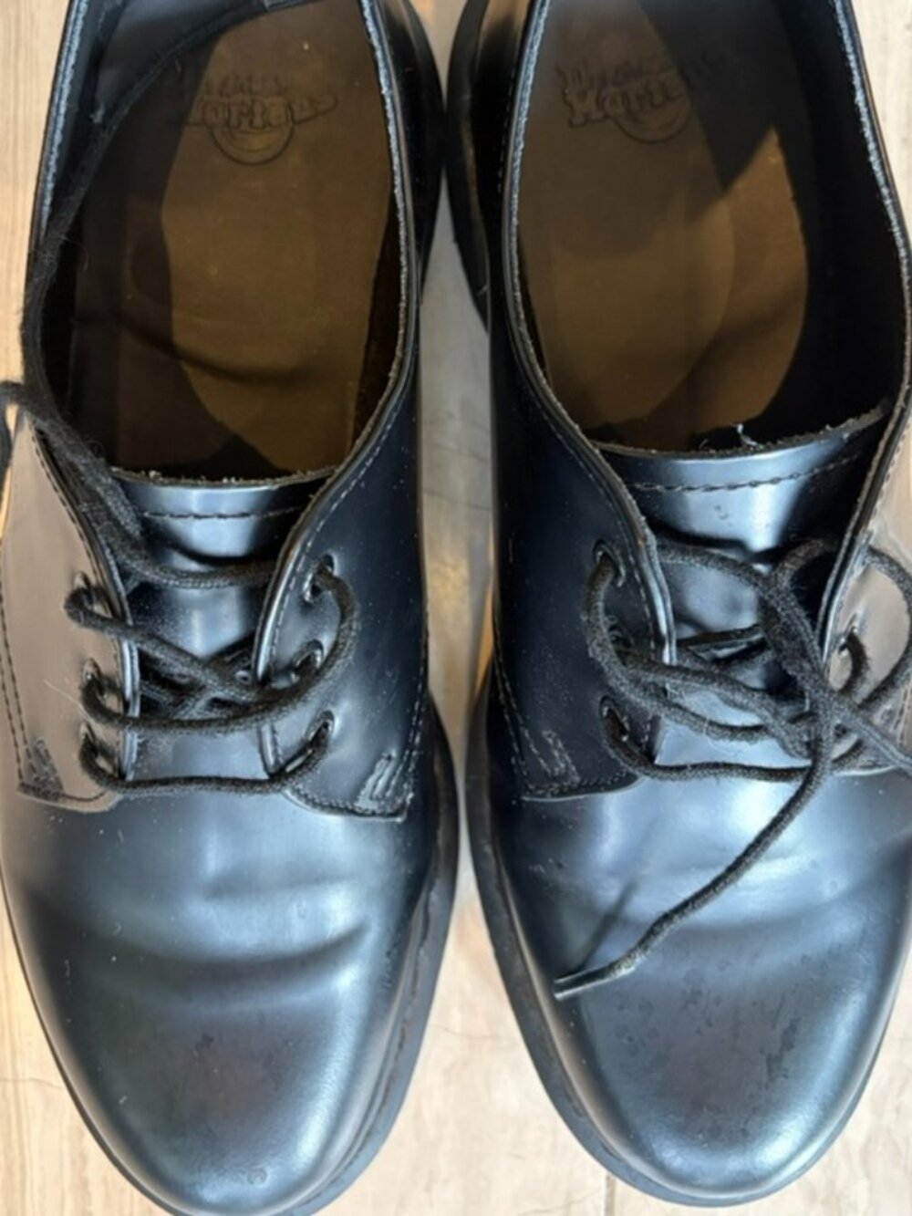 Dr. Marten Oxford Shoes - monochromatic black - size 39